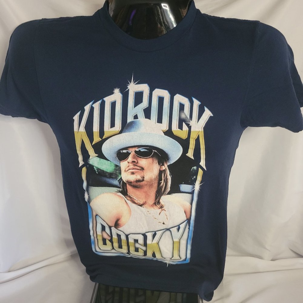 Kid Rock 'Cocky' Front Graphic T-Shirt (Size S)